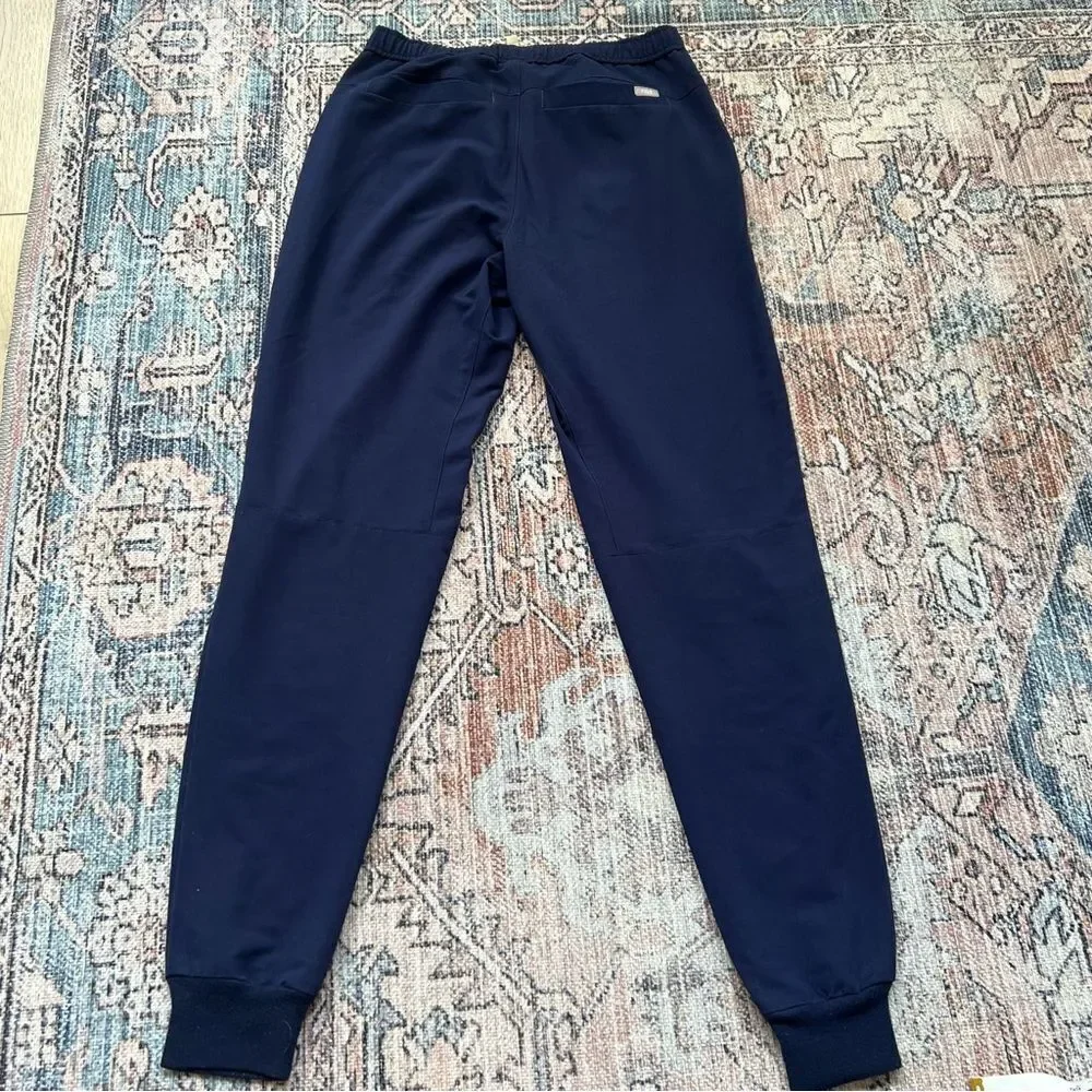 Figs Tansen Men’s Jogger Scrub Pants Navy Blue Size Small Tall